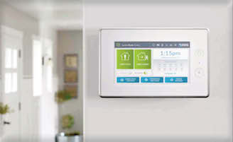 Home alarm monitoring satin